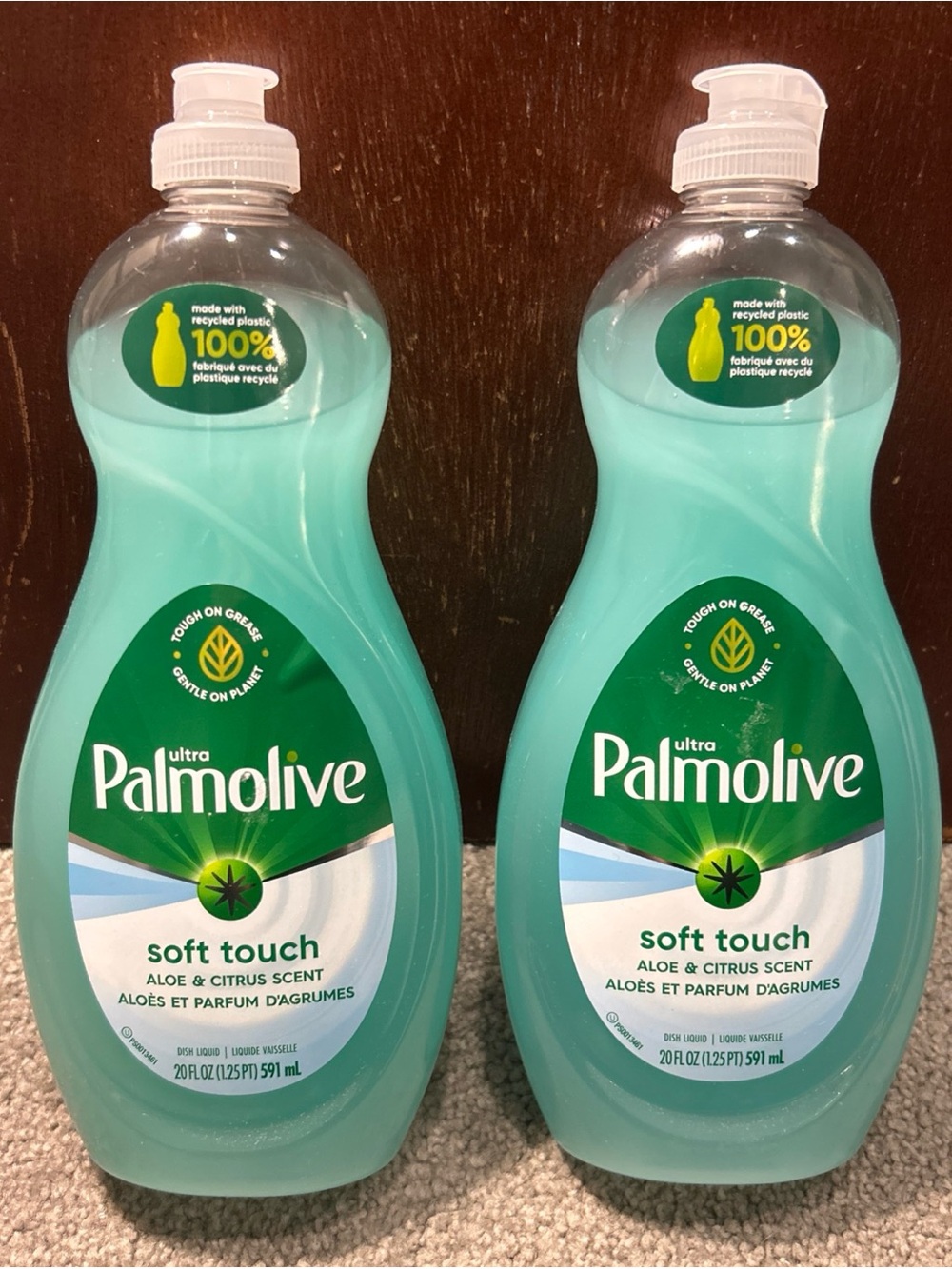 X2 Palmolive Ultra Soft Touch Aloe & Citrus Scent Dish Liquid 20oz